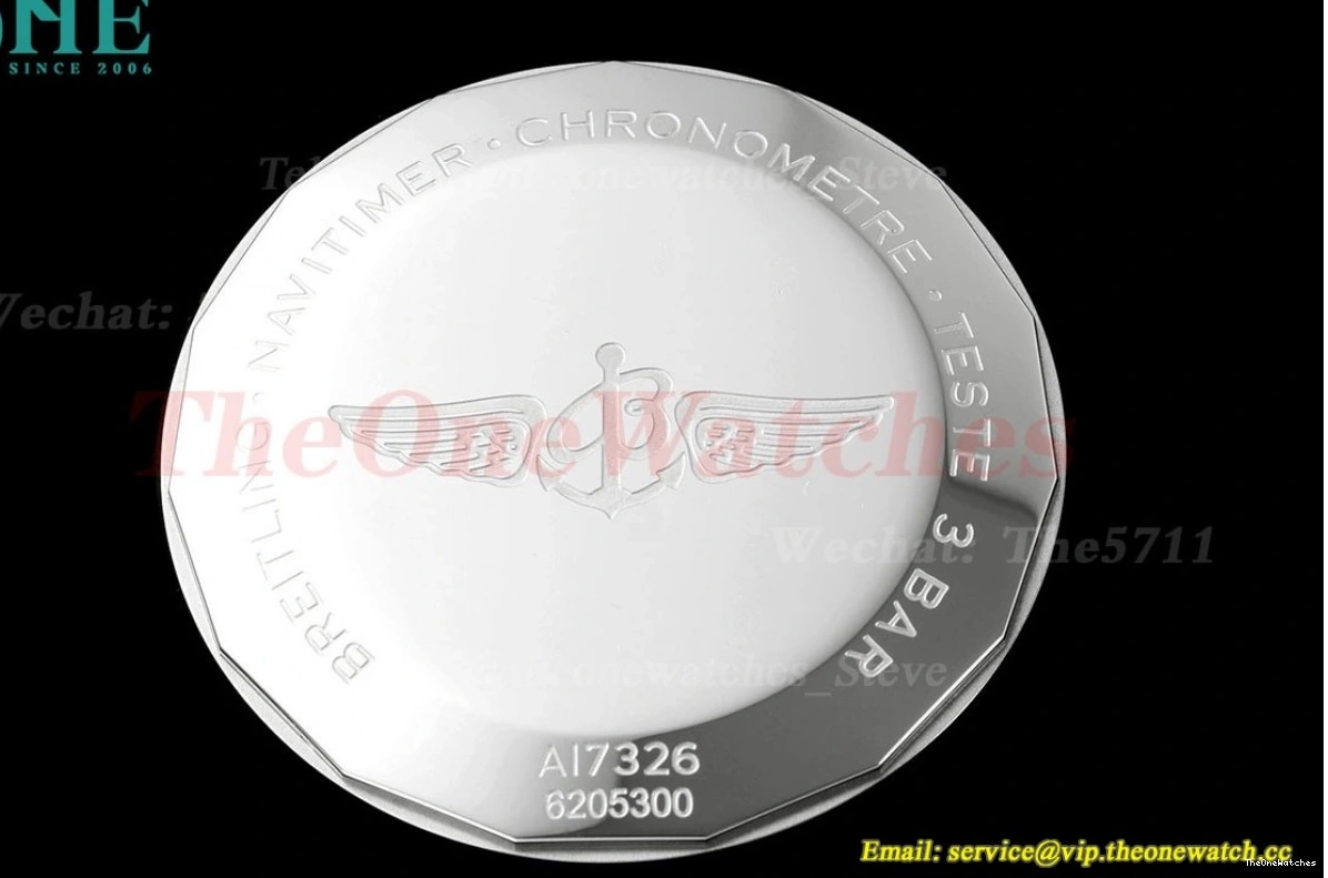 A2824 Date Dial TF Navitimer SS 1 Cream 41mm SS 0215